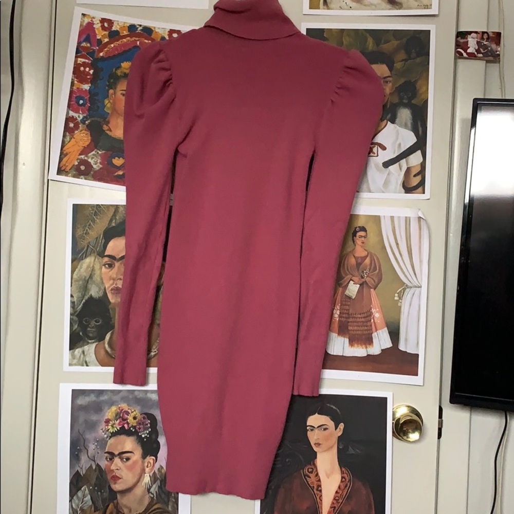Long sleeve sweater dress